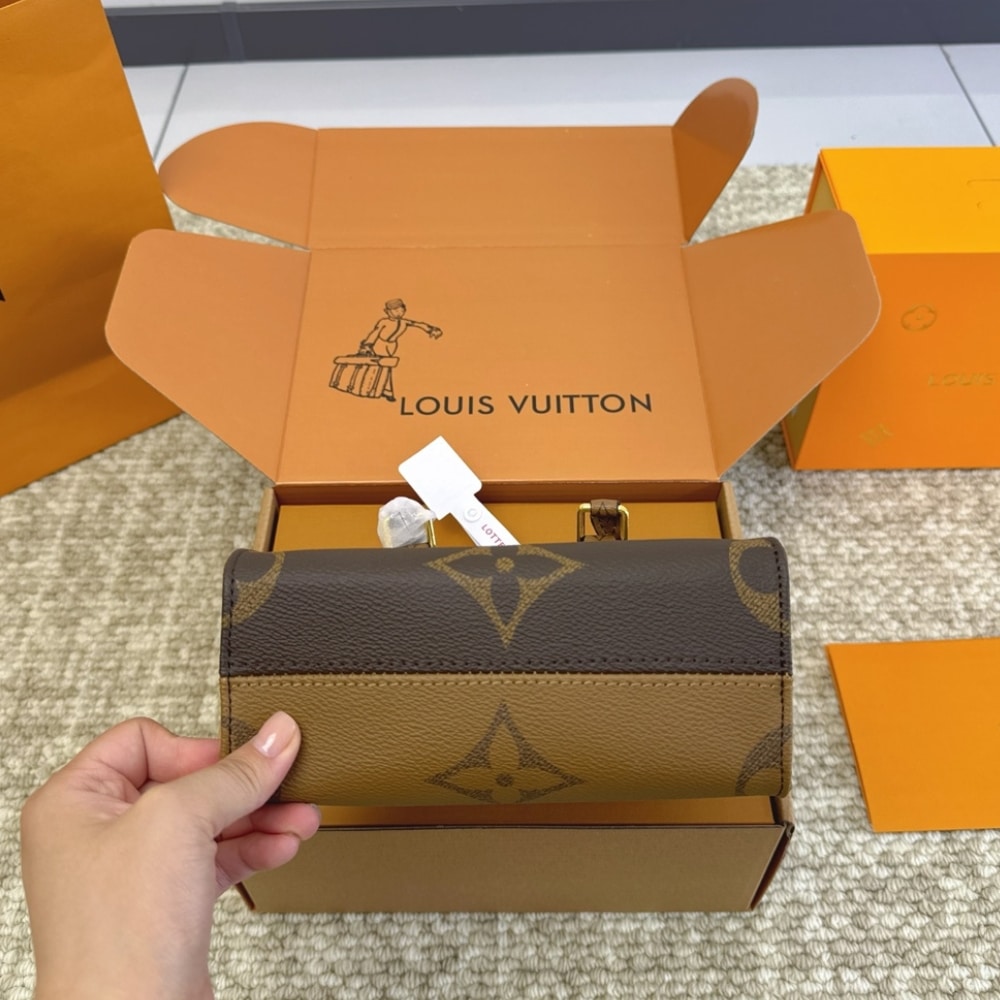 Louis Vuitton Onthego BB Bag Brown 18Cm M46839