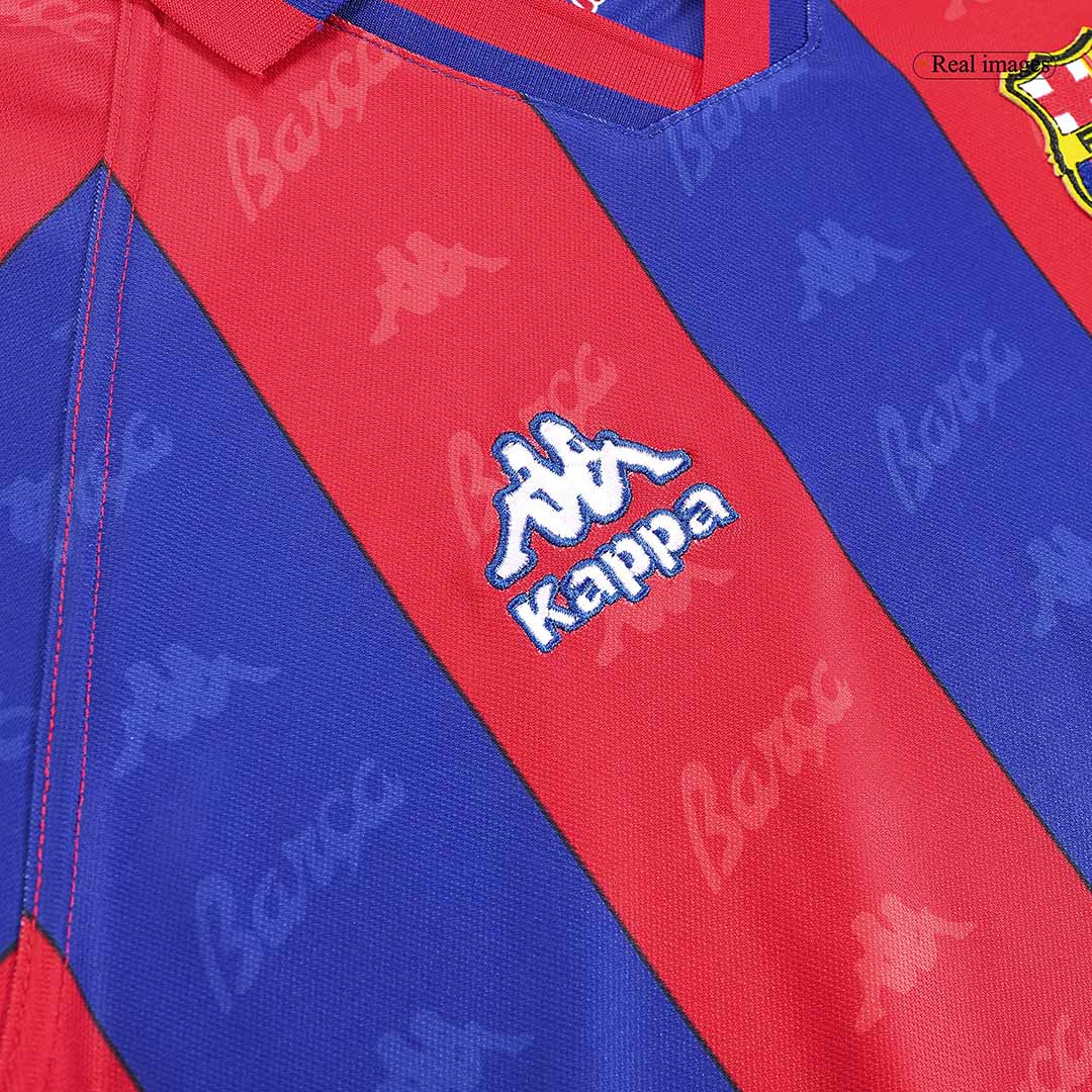 Guardiola #4 Barcelona 1996/97 Retro Home Soccer Jersey