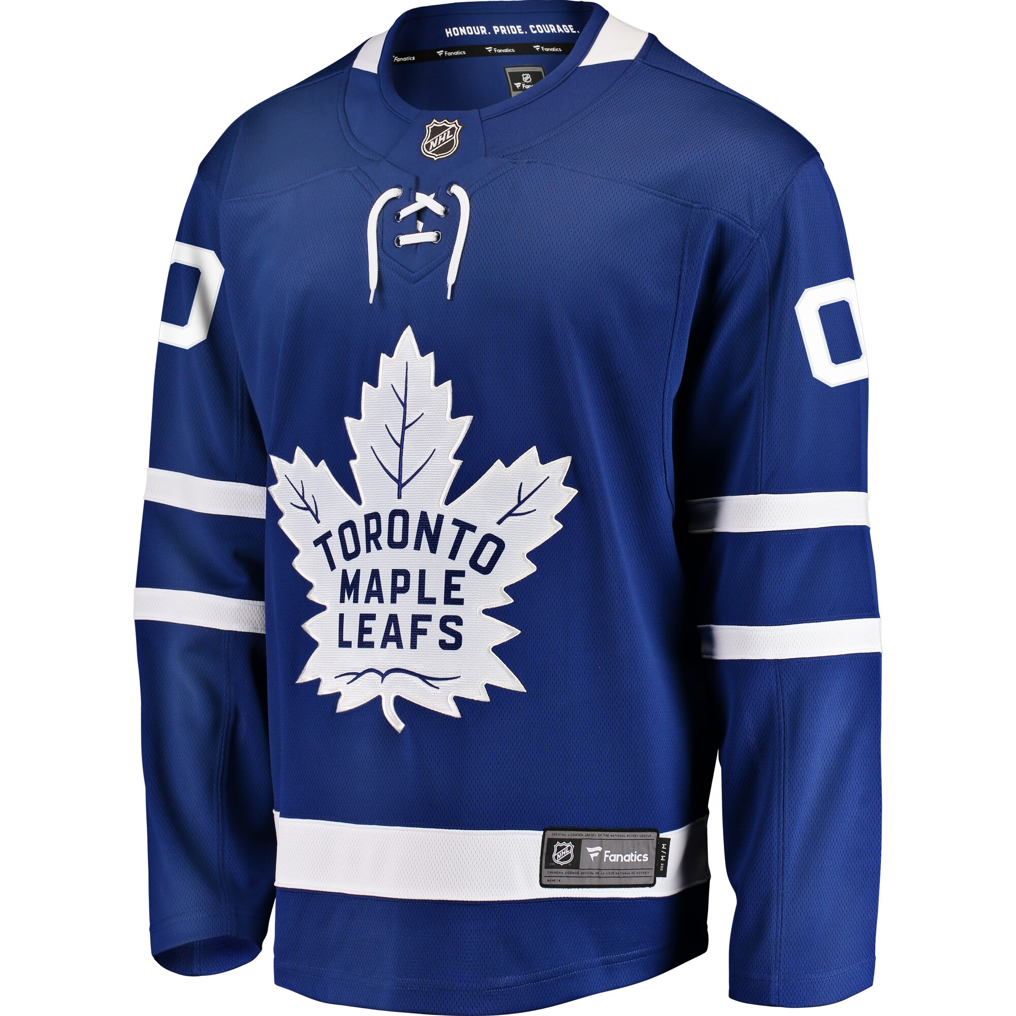 Toronto Maple Leafs Fanatics Home Breakaway Custom Jersey – Blue