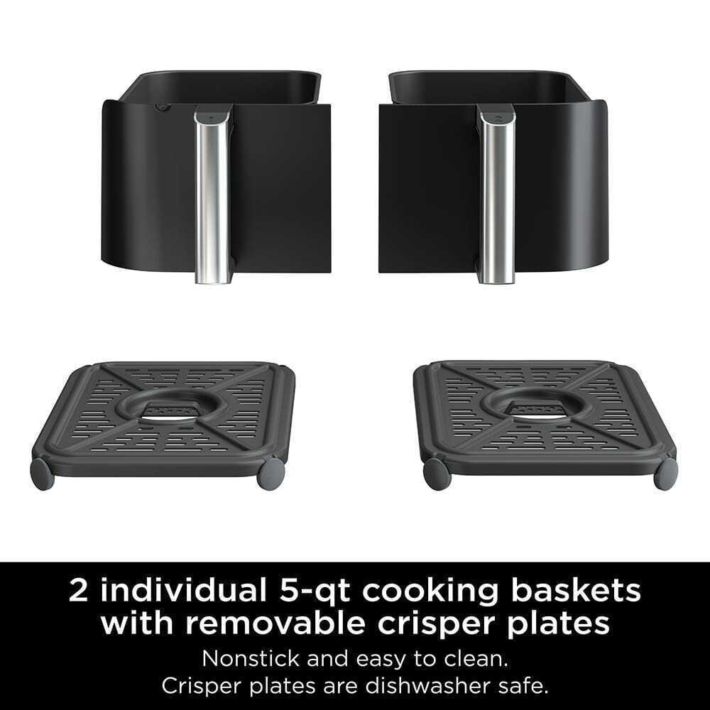💥Clearance sale💥 - Air Fryer with 2 Independent Frying Baskets