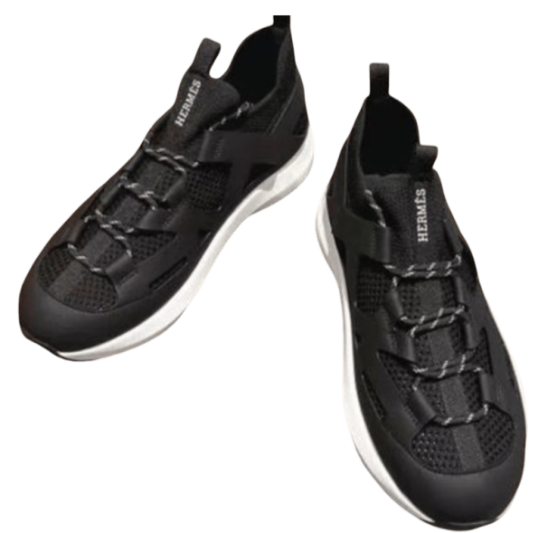 HERMES KATANA SNEAKER BLACK