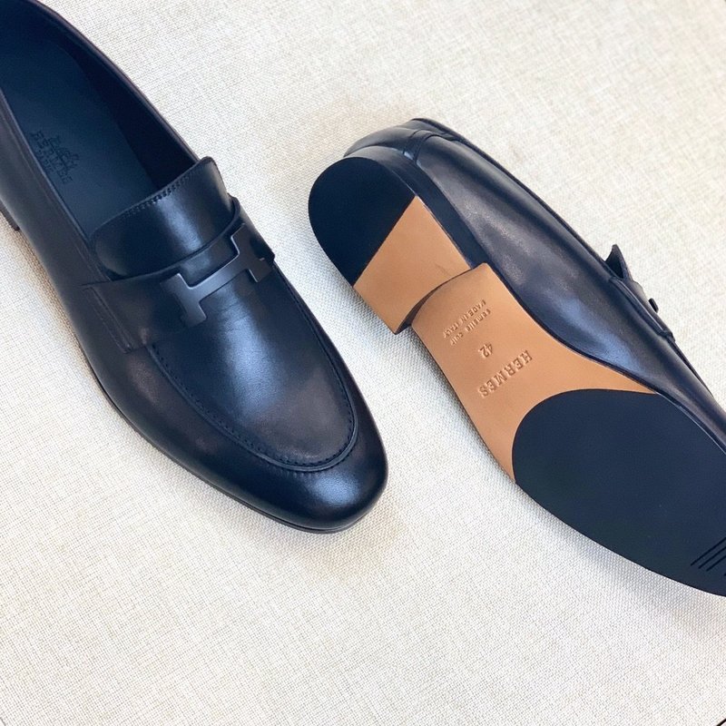 HERMES PARIS LOAFER BLACK