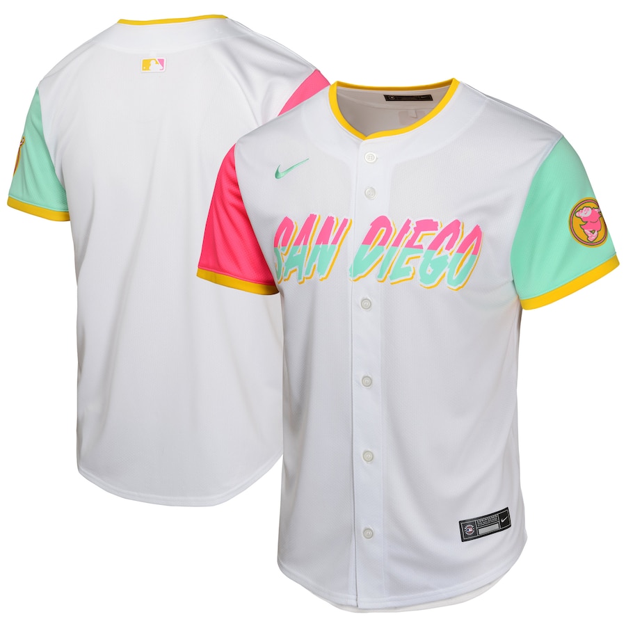 San Diego Padres Youth City Connect Limited Jersey White