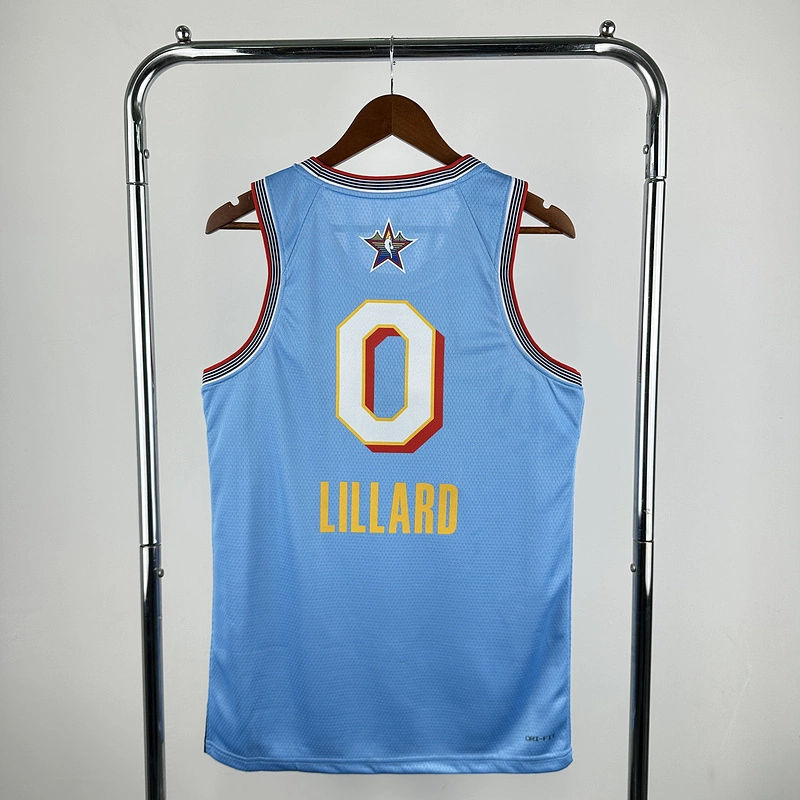2025 NBA All Star Game 0 LILLARD Basketball Jersey
