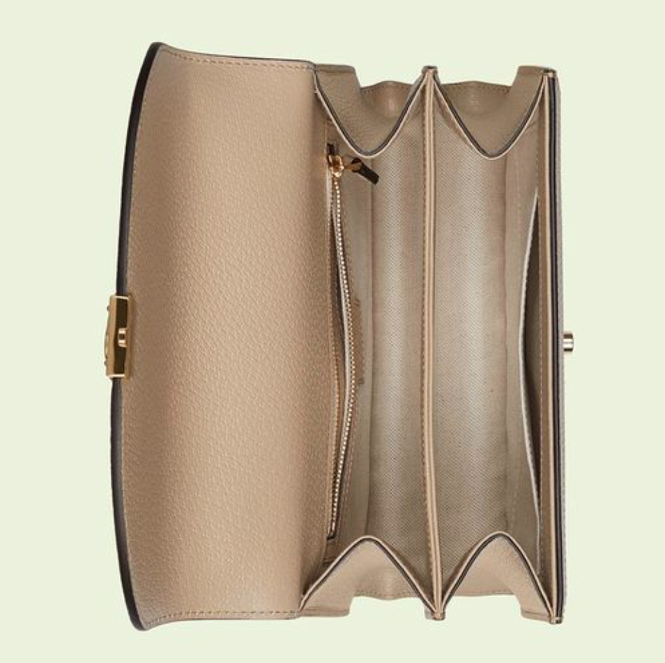 Gucci Ophidia Medium Top Handle Bag Gg Supreme Beige And White 25Cm 651055 Uulag 9682