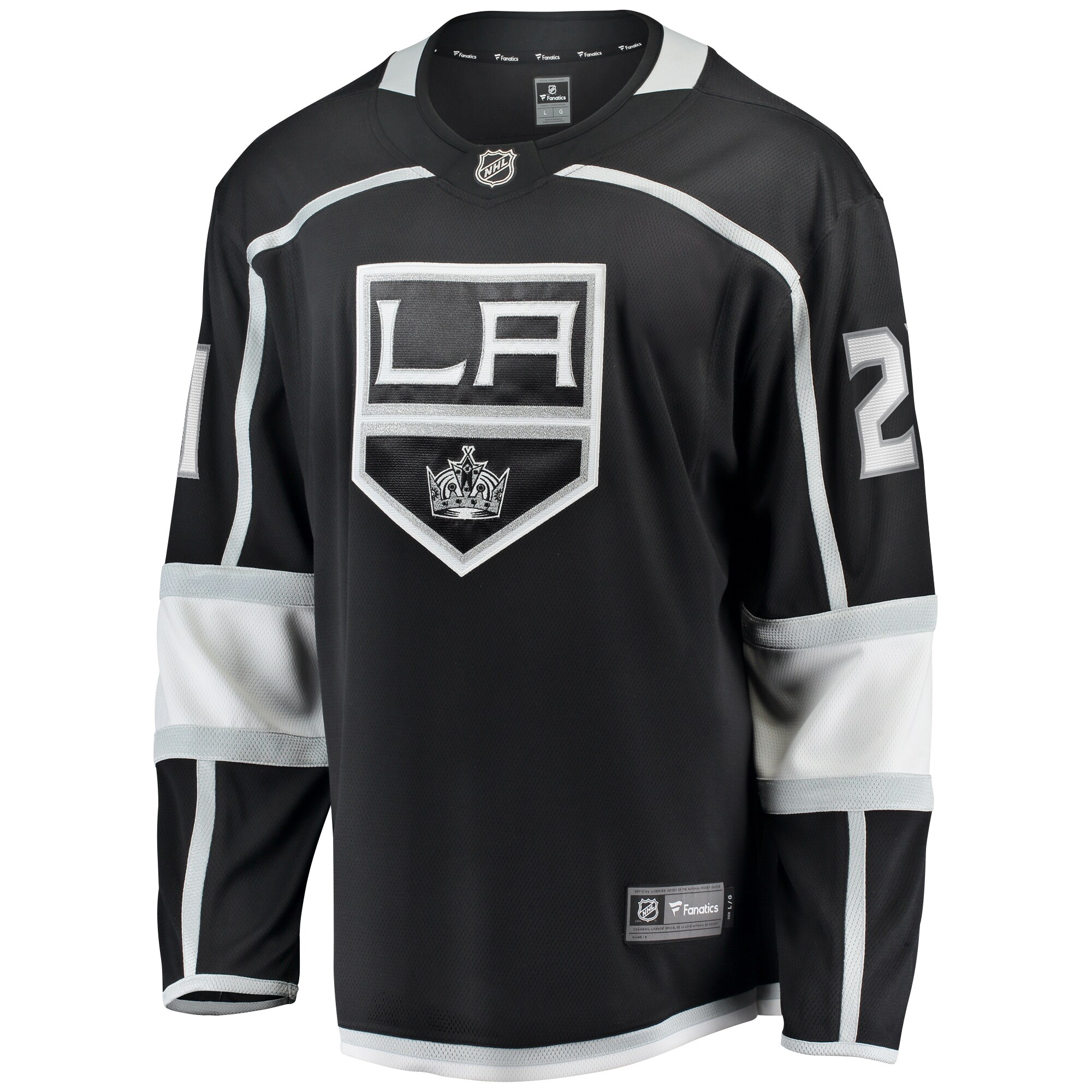 Jordan Spence Los Angeles Kings Fanatics Home Premier Breakaway Player Jersey – Black