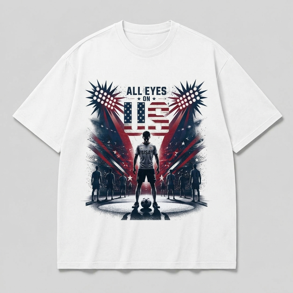 Unisex Loose Fit T-Shirt 100% Cotton Soft Comfortable Summer Casual Printed Top