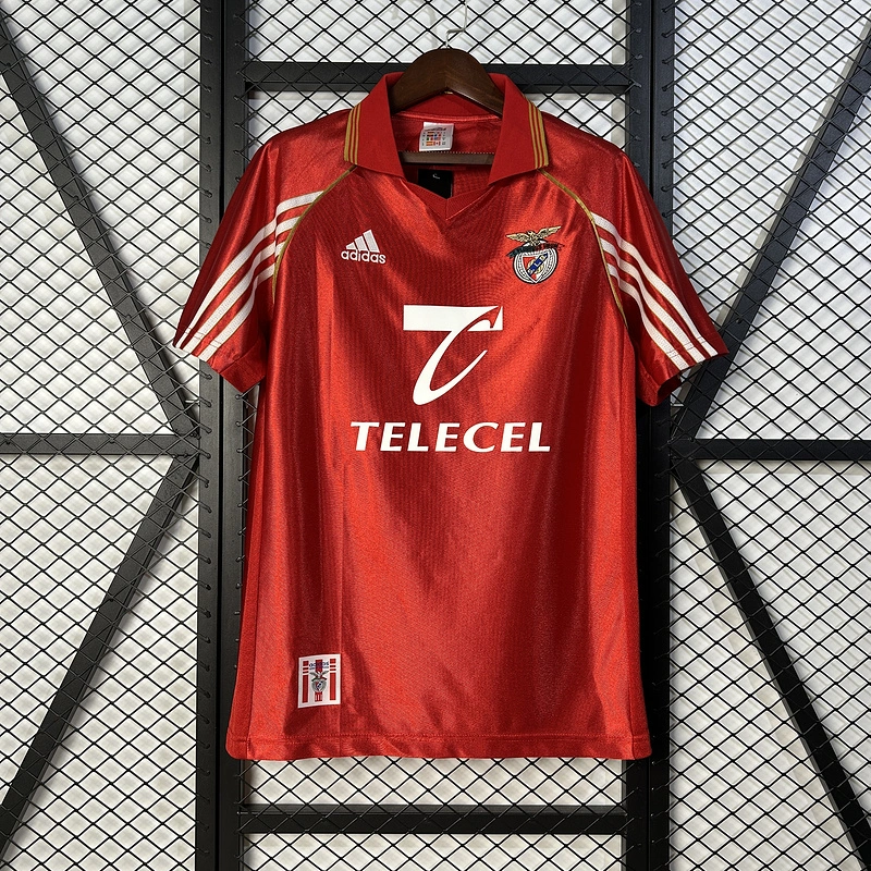 Retro 1998-99 Benfica Home Football jersey retro
