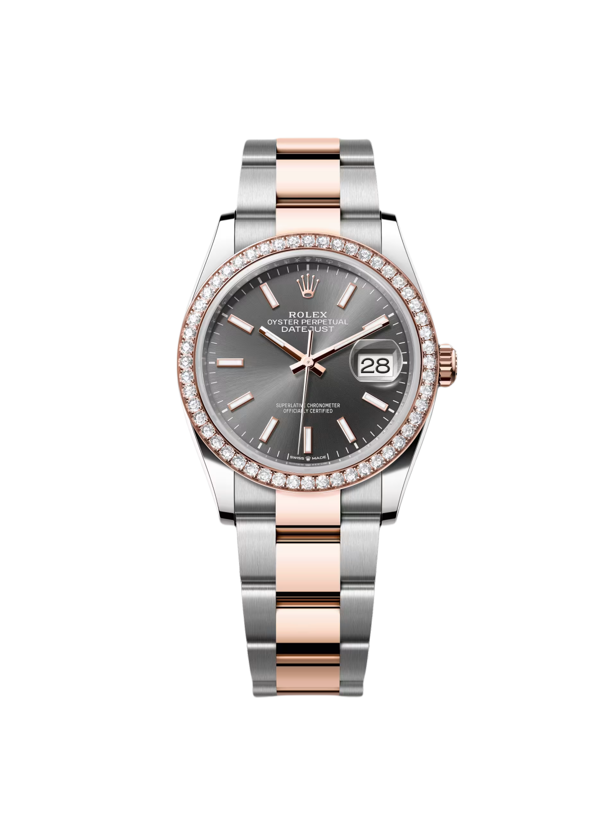 Rolex  Datejust 126281RBR  Slate Dial 36mm