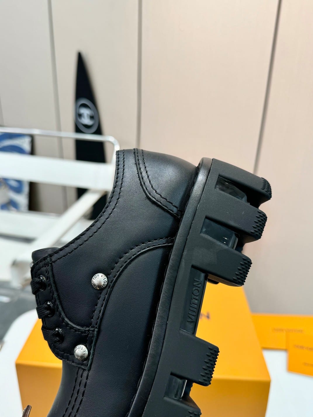 Louis Vuitton Lv Checker Derby Black 1Acn3J