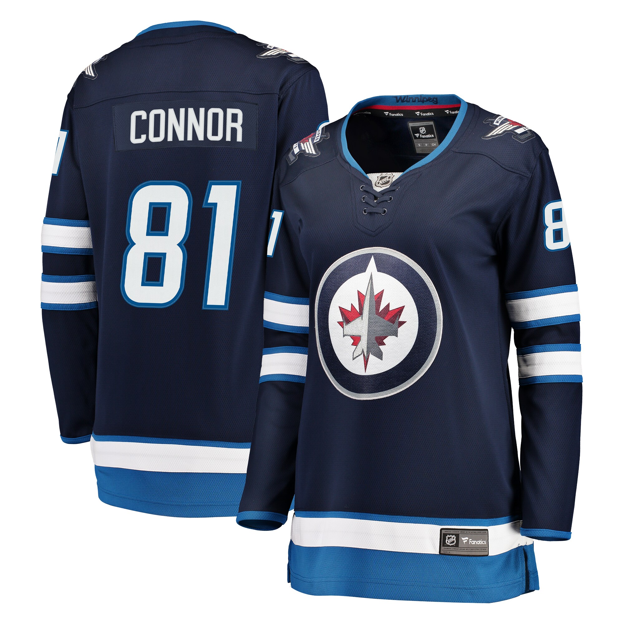 Kyle Connor Winnipeg Jets Fanatics Women’s Breakaway Player Jersey – Navy