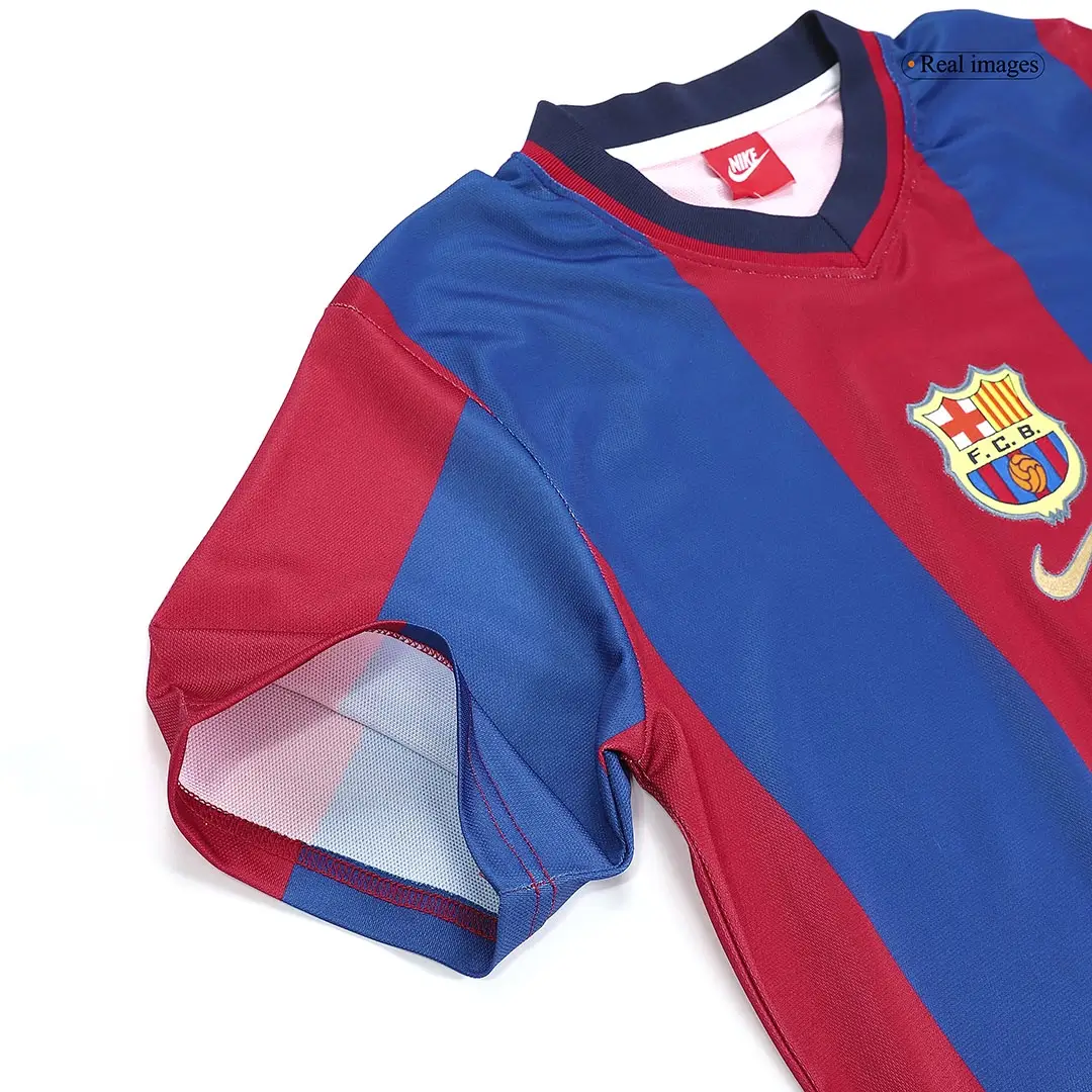 Retro Barcelona 1998/99 Home Soccer Jersey