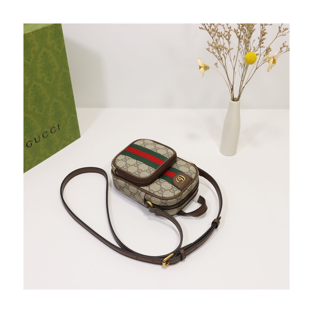 Gucci Ophidia Mini Bag Coffee