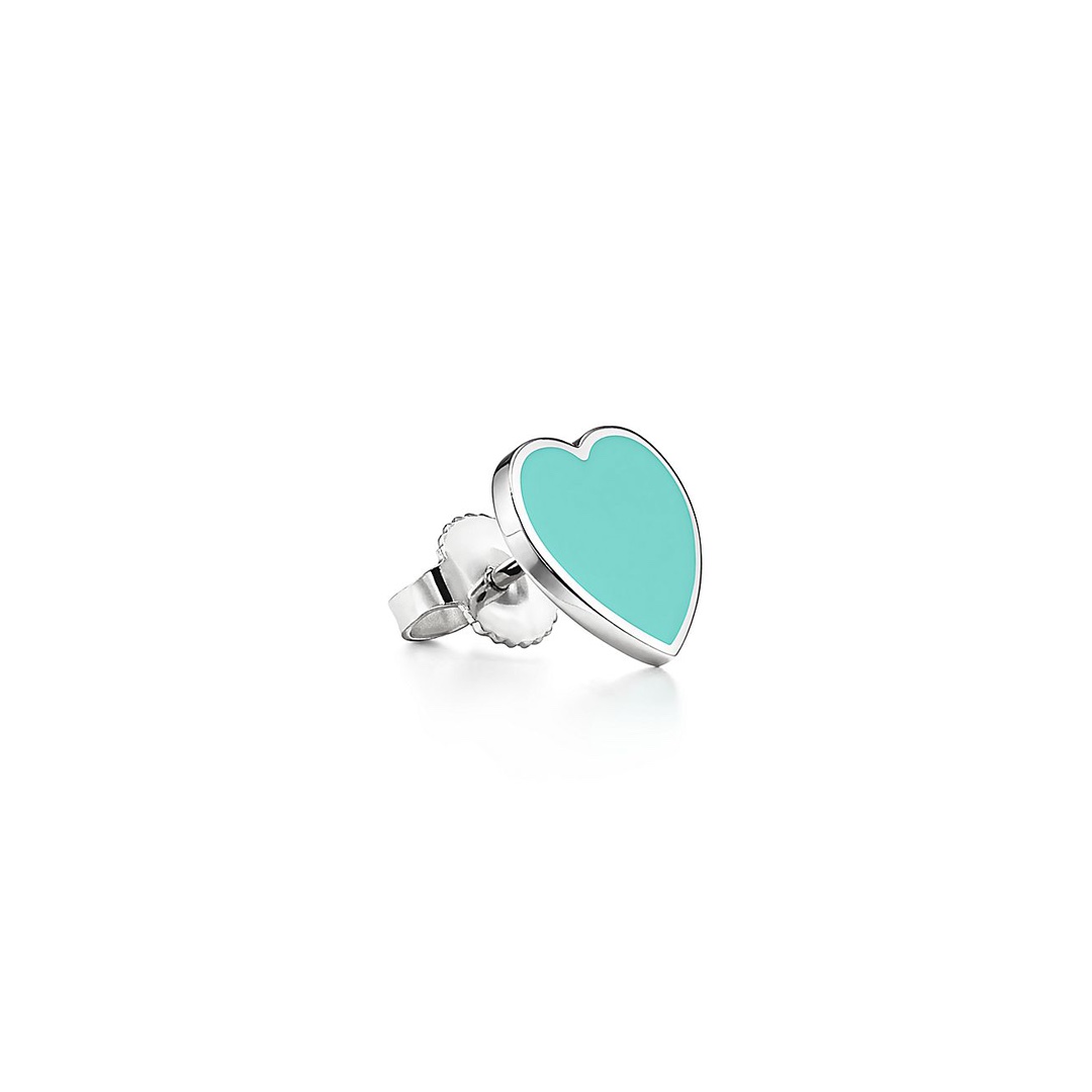 Tiff@ny Stud earrings-red