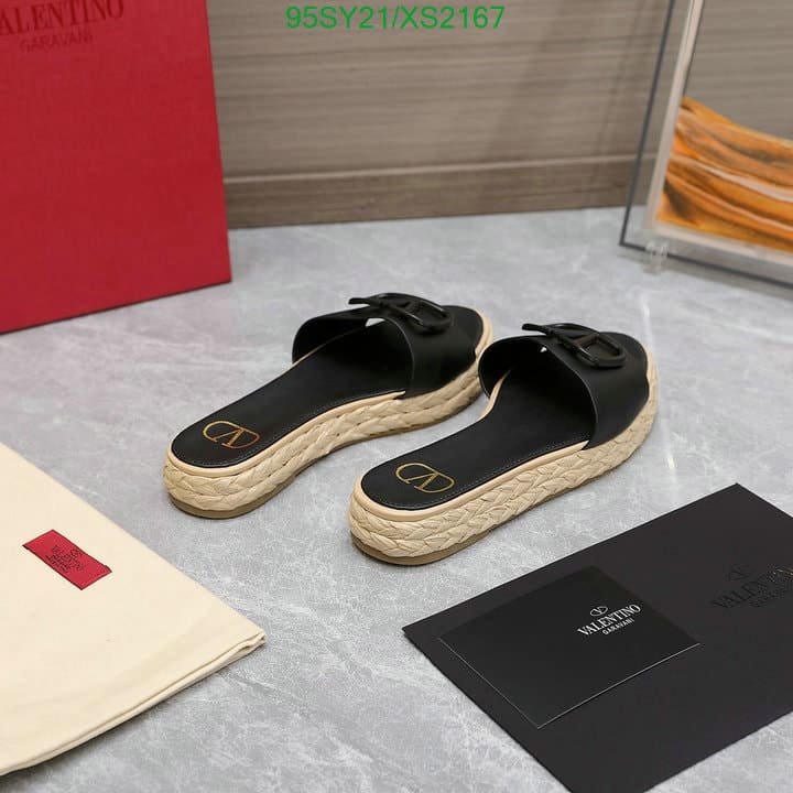 Valentino Garavani VLogo Signature Slide Sandals Black