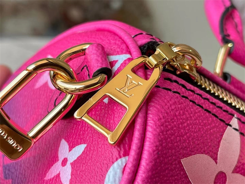 Louis Vuitton Papillon Bb 20Cm Midnight Fuchsia