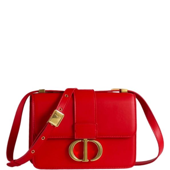 DIOR 30 MONTAIGNE BAG RED 24CM