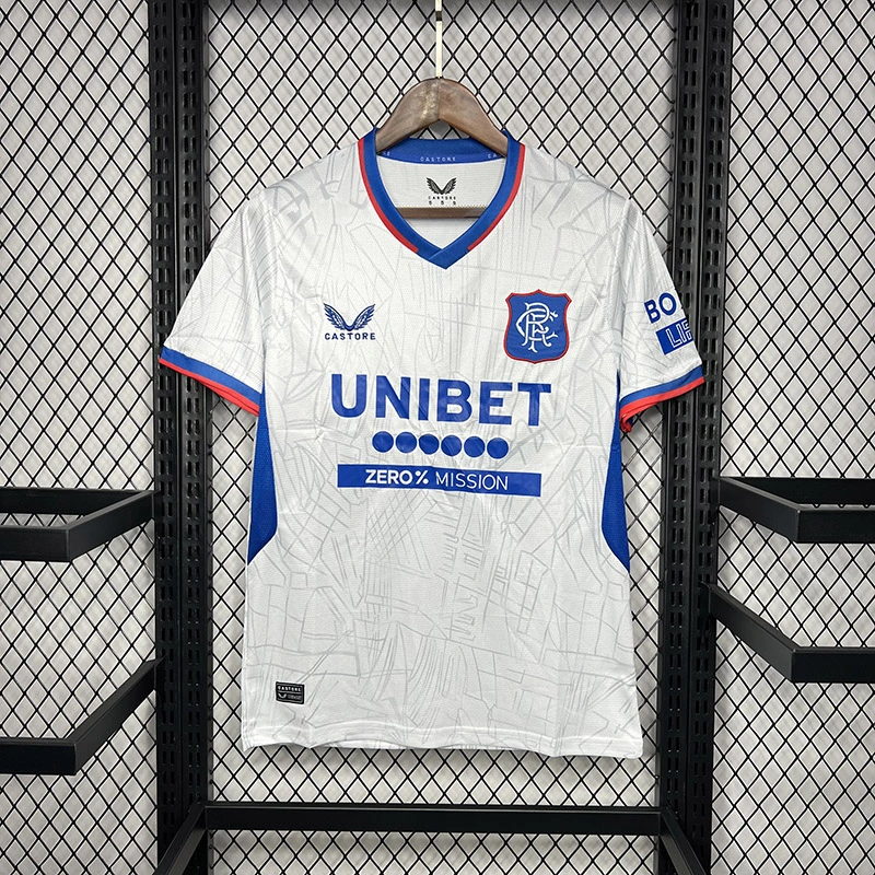 2024-25 Glasgow Rangers Away Football jersey