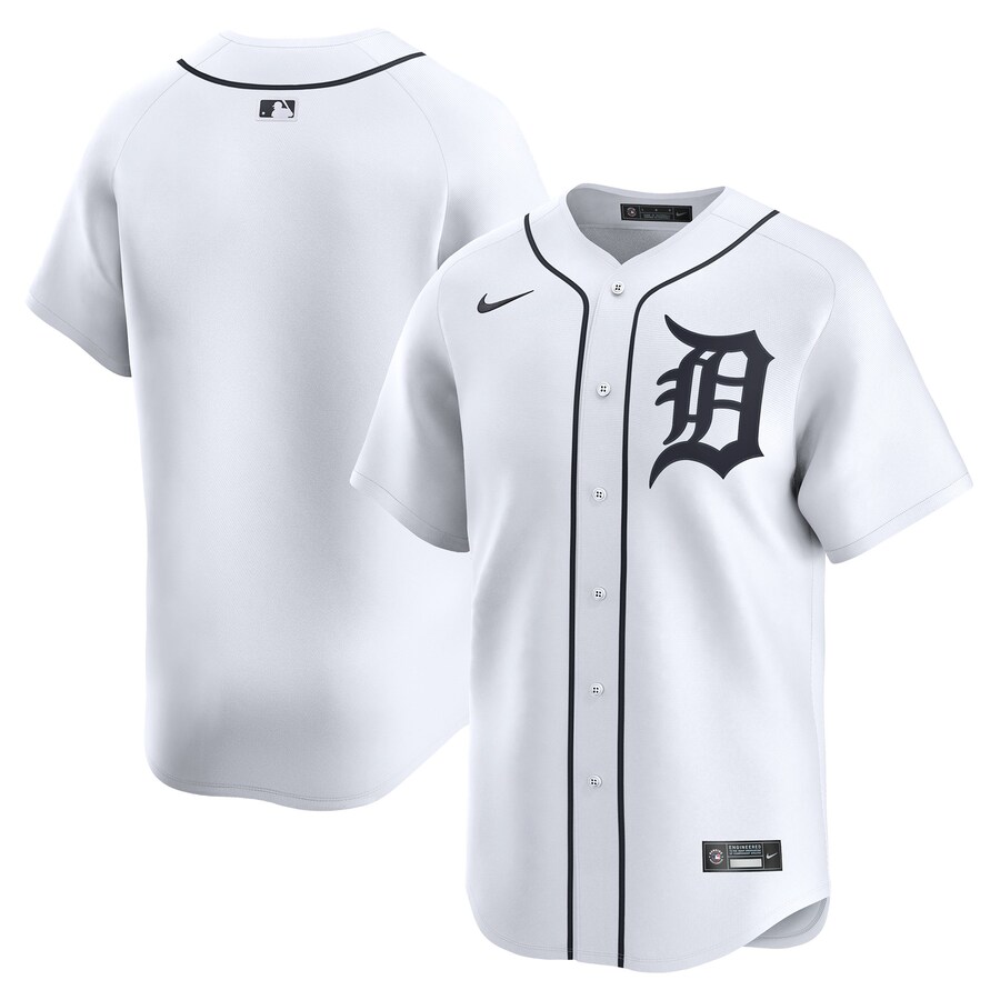 Detroit Tigers Home Limited Jersey White