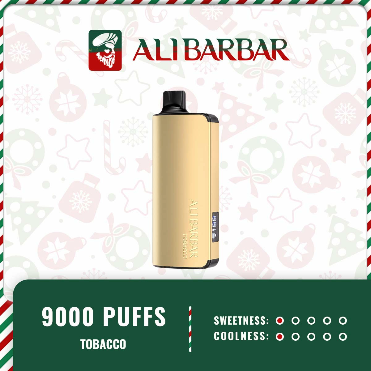 Alibarbar Ingot 9000puffs – Tobacco Ice