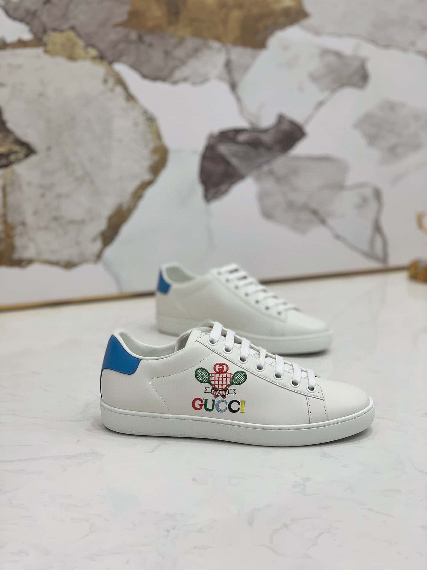 Gucci Ace Tennis ‘White’ 602684 Ayo70 9096