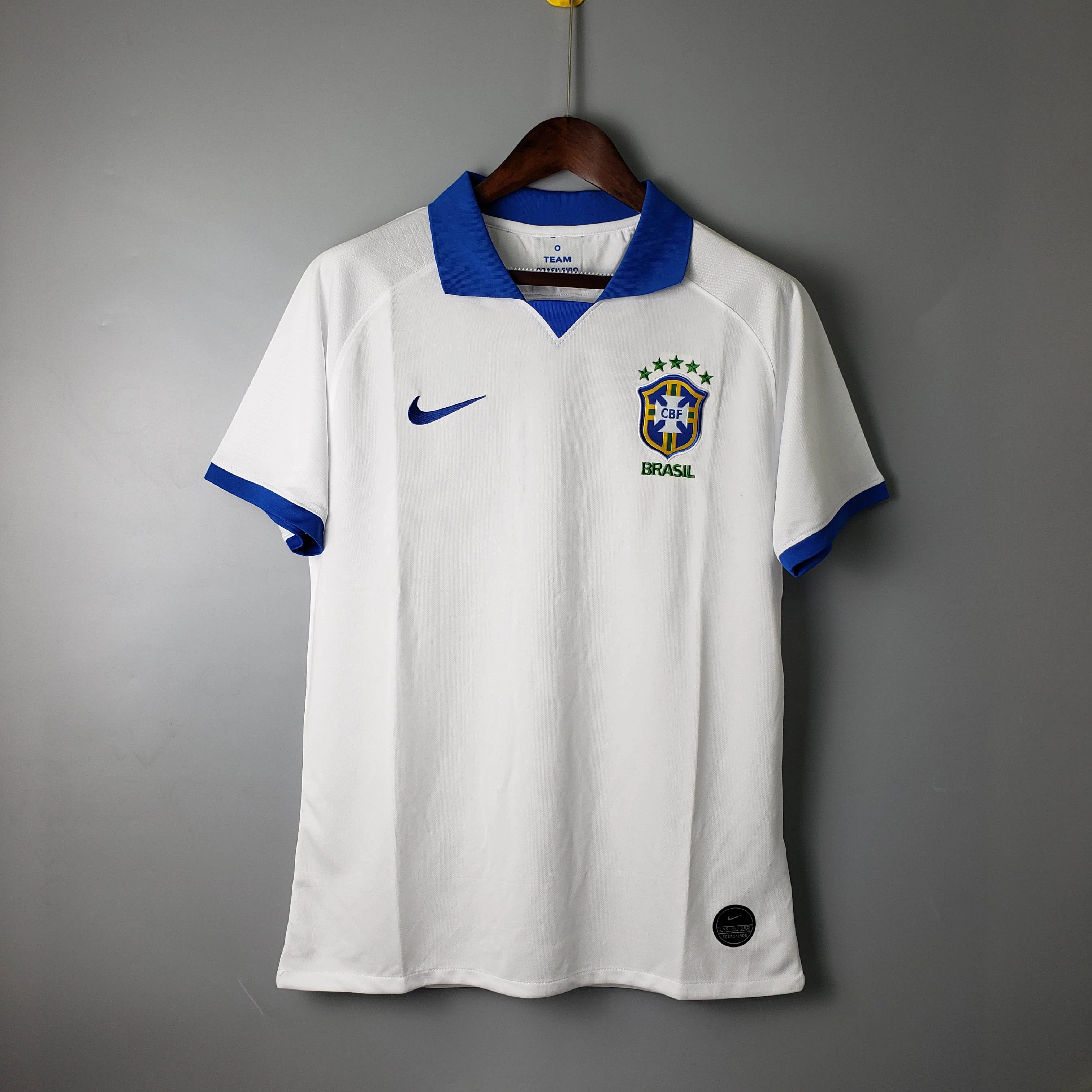 retro 2019 Brazil Away football jersey retro