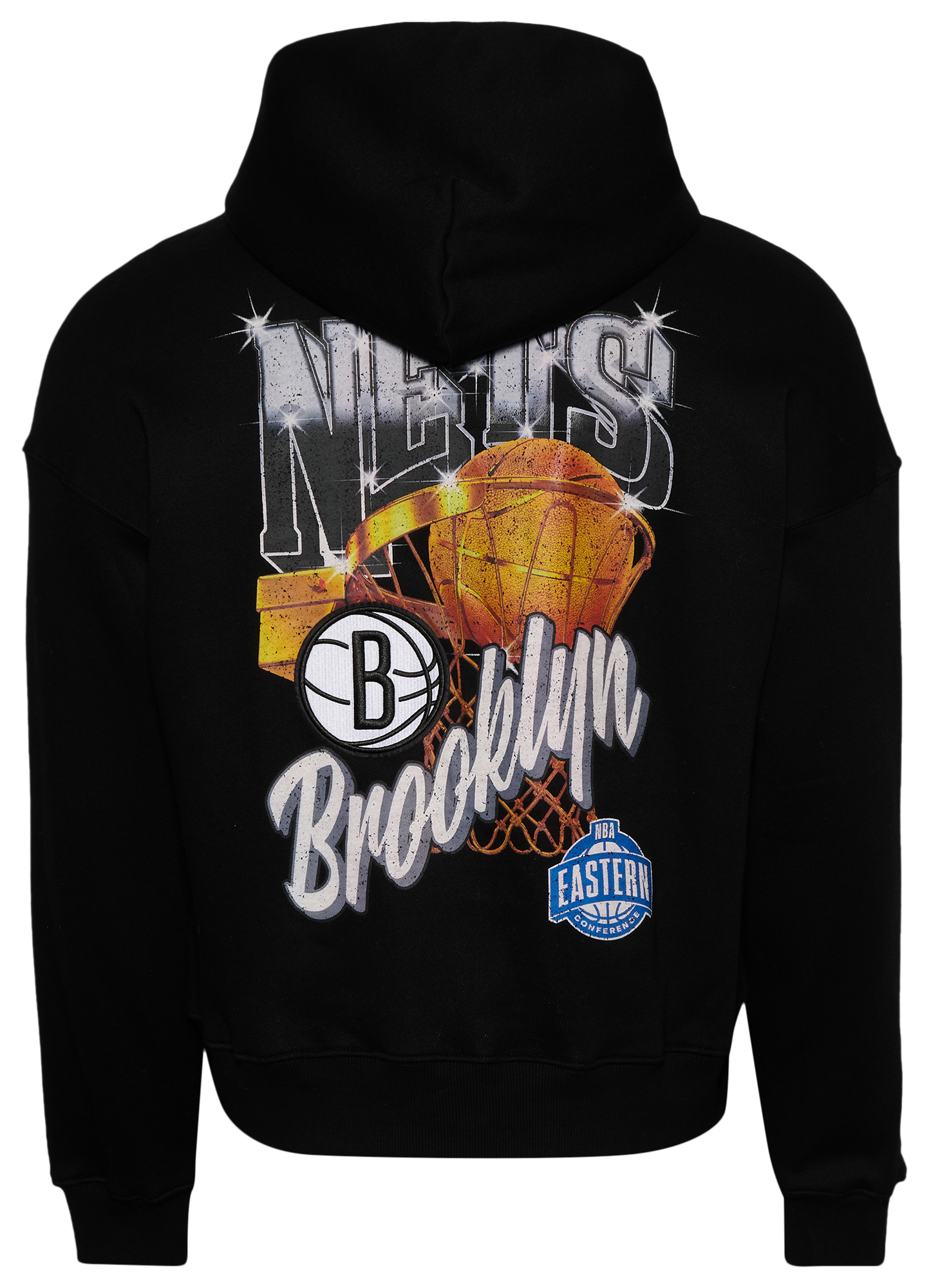 Pro Standard Nets Gold Hoops Pro Full-Zip Hoodie