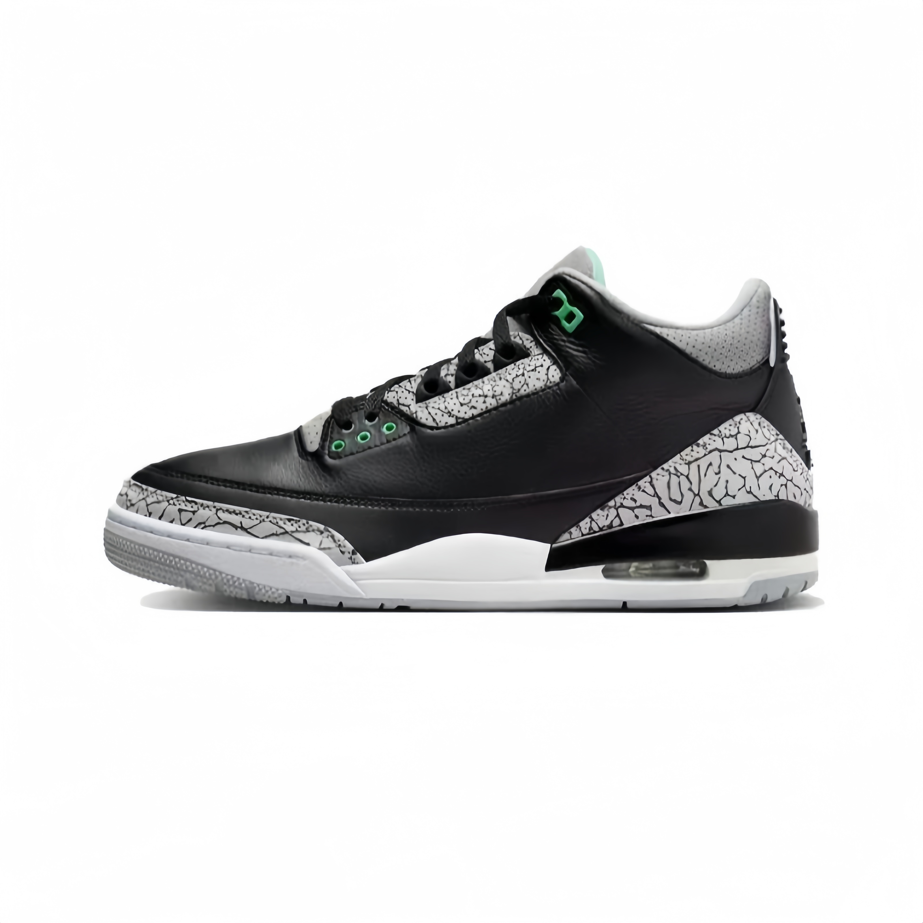 NIKE Air Jordan 3 Retro Green Glow for Men and Women EU39-47