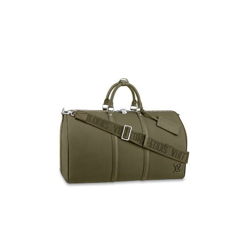 Louis Vuitton Keepall Bandouli Re 50 Khaki