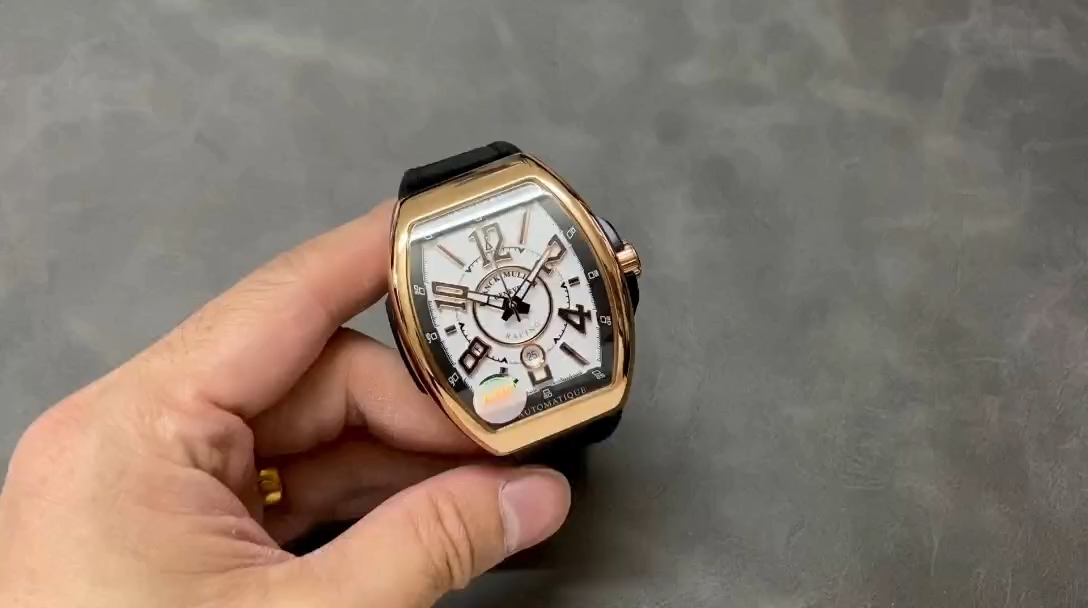 【Super Clone】Franck Muller Vanguard Racing Automatic 45SCRCINGWHTGLD