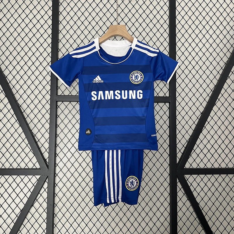 retro kids 2011-12 kids Chelsea home football jersey retro