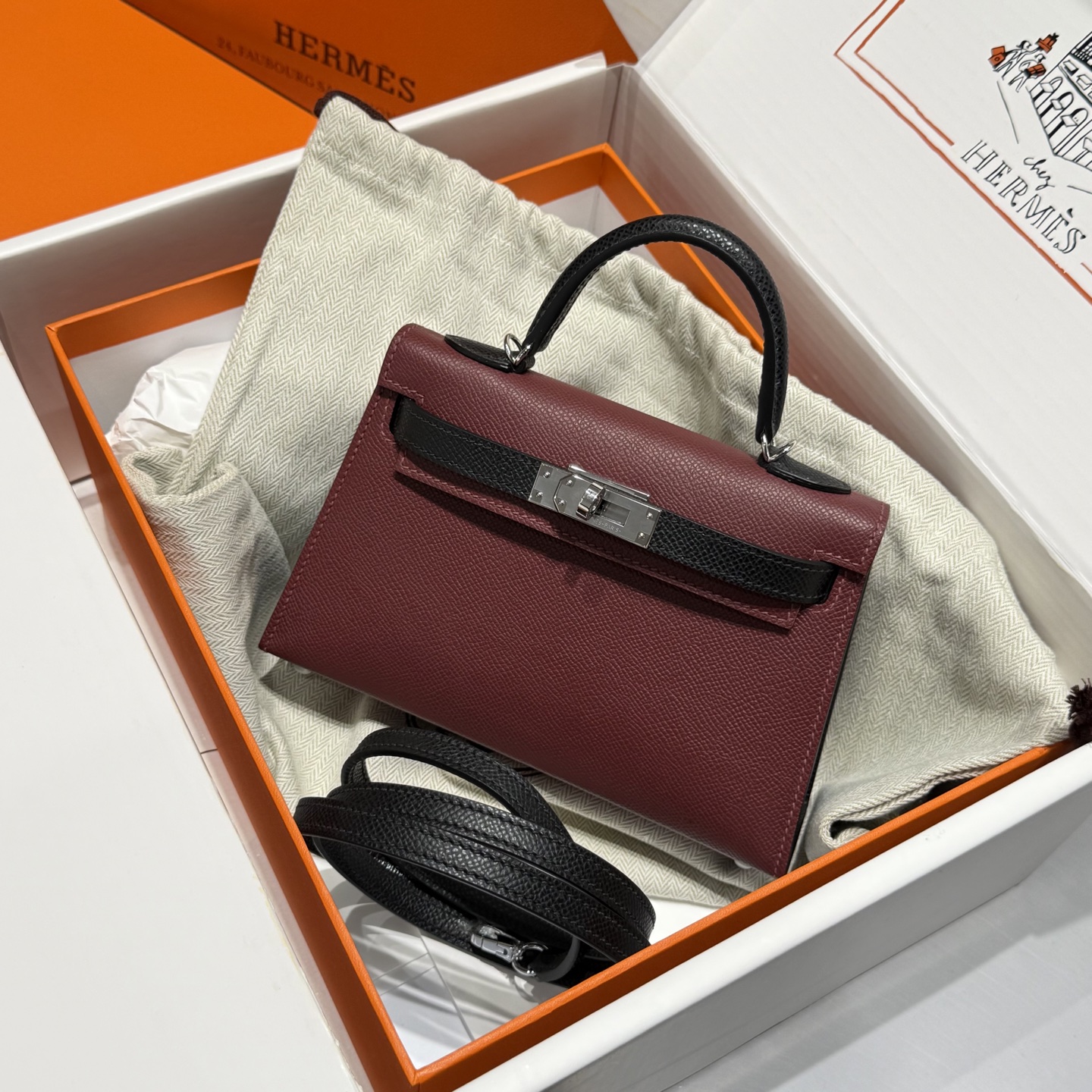Hermès Mini Kelly II 19cm Bag