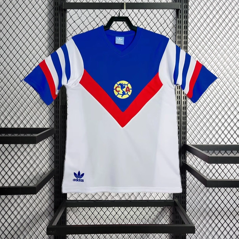Retro 1987 Club America Away Football jersey retro
