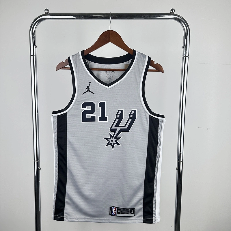 2021 NBA San Antonio Spurs 21 DUNCAN Basketball Jersey