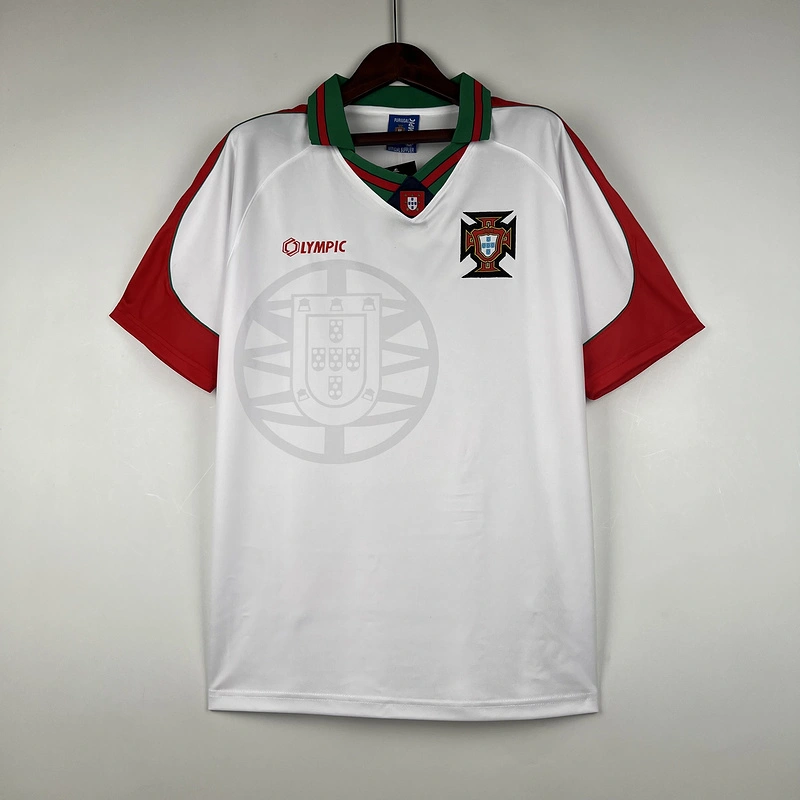 Retro 1996-97 Portugal away football jersey