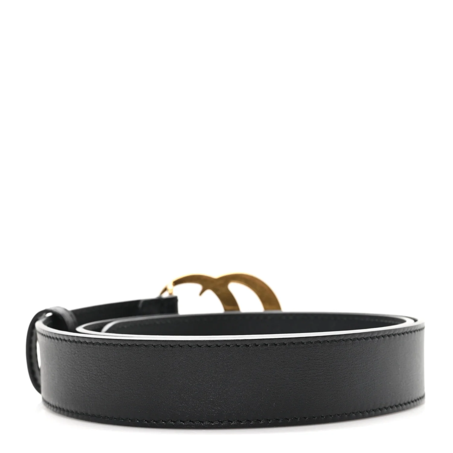 Calfskin Double G 30mm Belt 75 30 Black