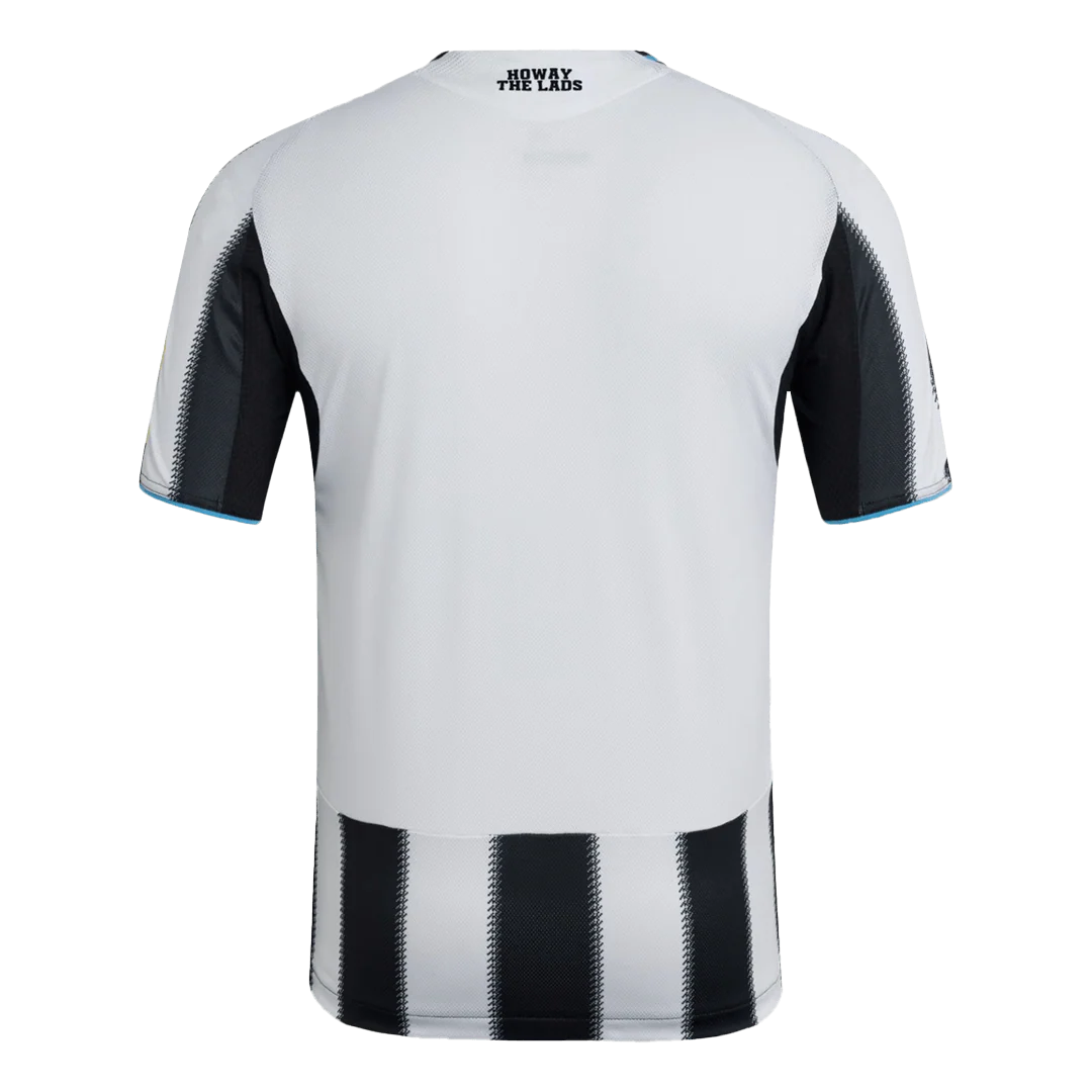Newcastle United Player Version Home Soccer Jersey 2025/26 Black&White