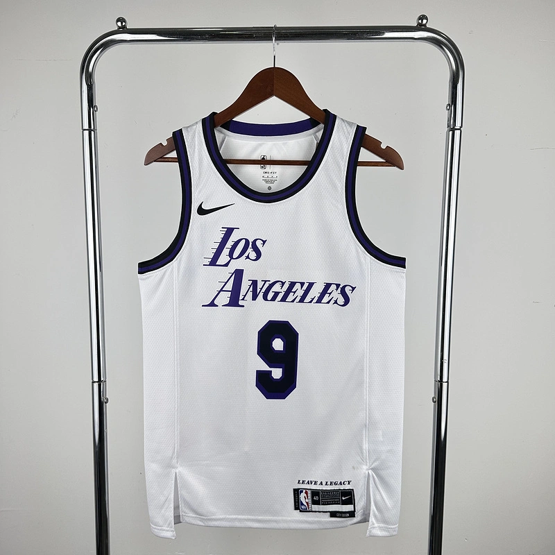 2023 NBA Lakers 9 JAMES JR. Basketball Jersey