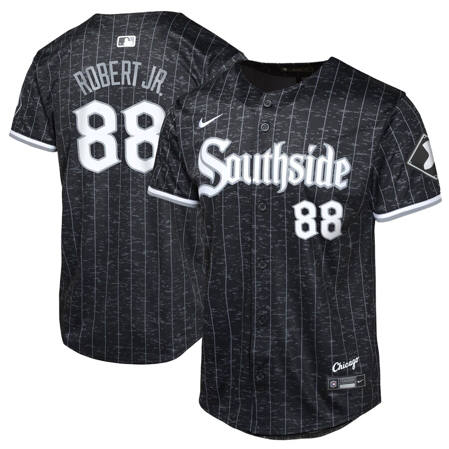 Luis Robert Jr. Chicago White Sox Youth City Connect Limited Player Jersey Black