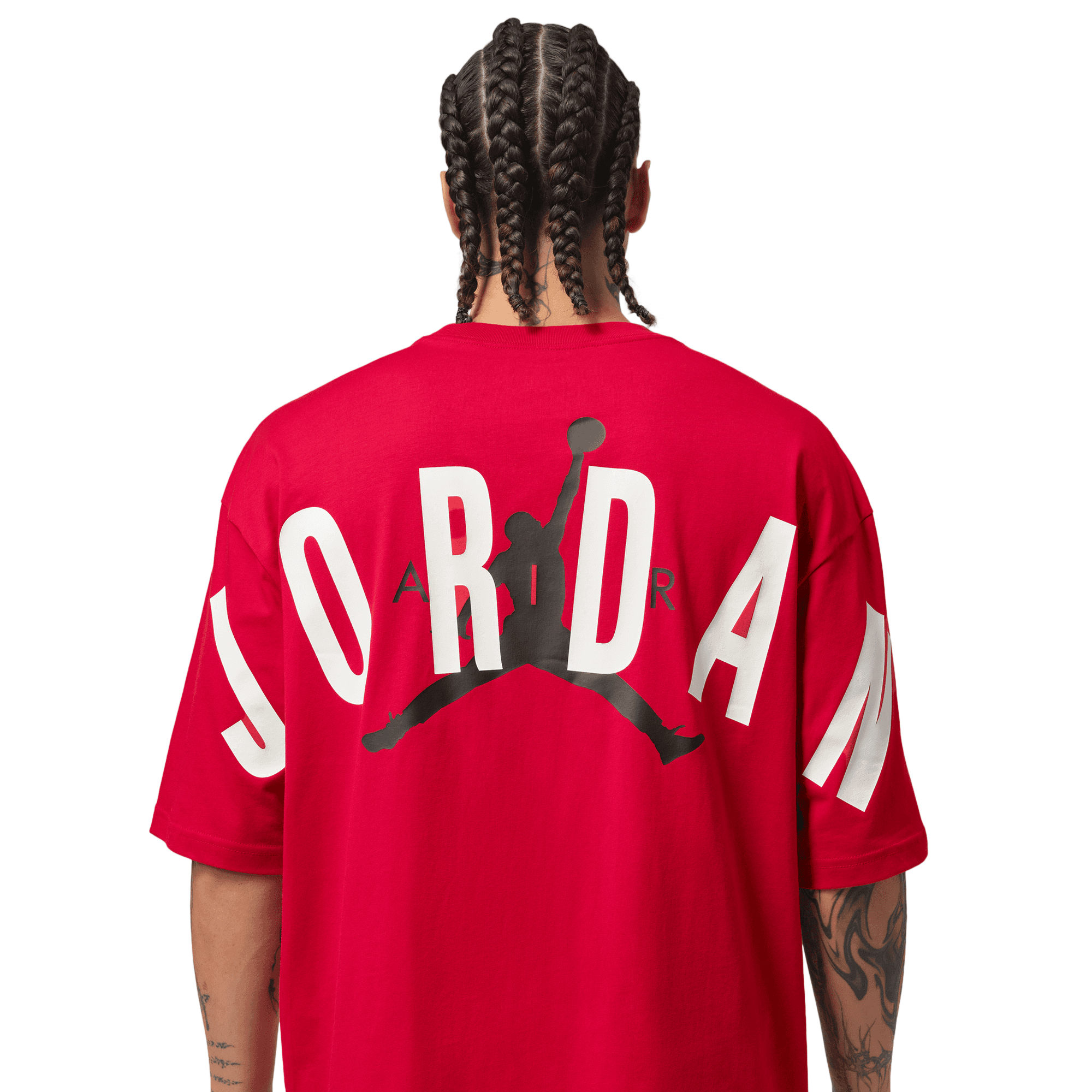 Jordan Back Stretch Oversized Short Sleeve Crew