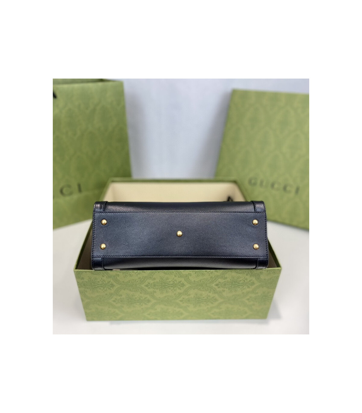 Gucci Diana Small Tote Bag Black