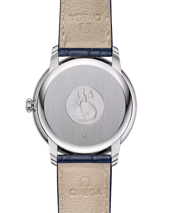 Omega De Ville Prestige 39.5 mm Grey Dial Stainless Steel Strap 424.13.40.20.06.002