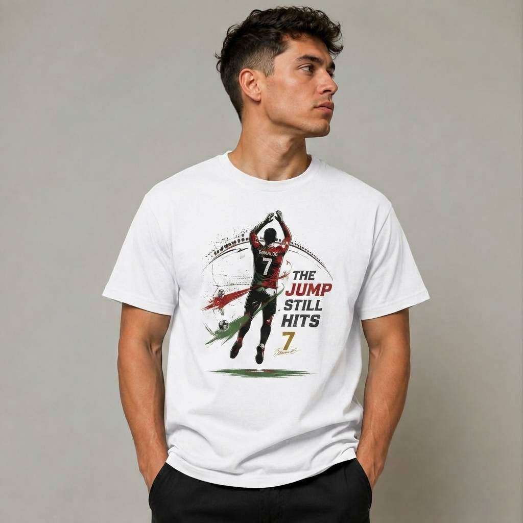 Cristiano Ronaldo Pure Cotton Unisex T-Shirt – Limited-Time Offer