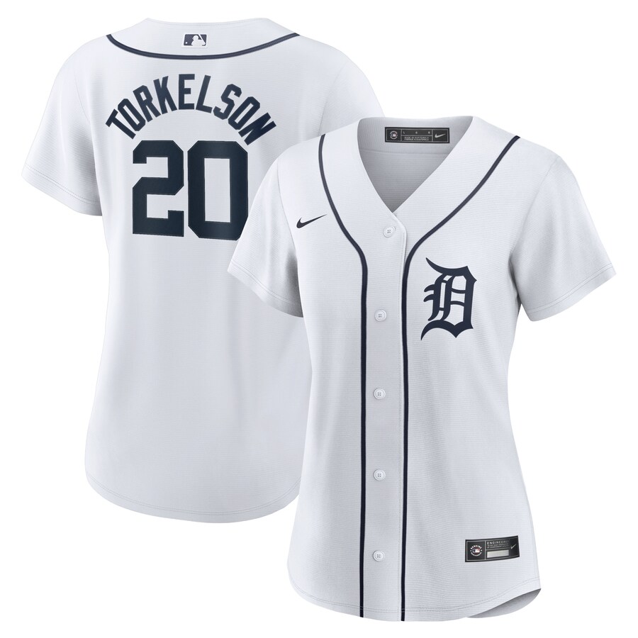 Spencer Torkelson Detroit Tigers Women's Home Player Jersey White
