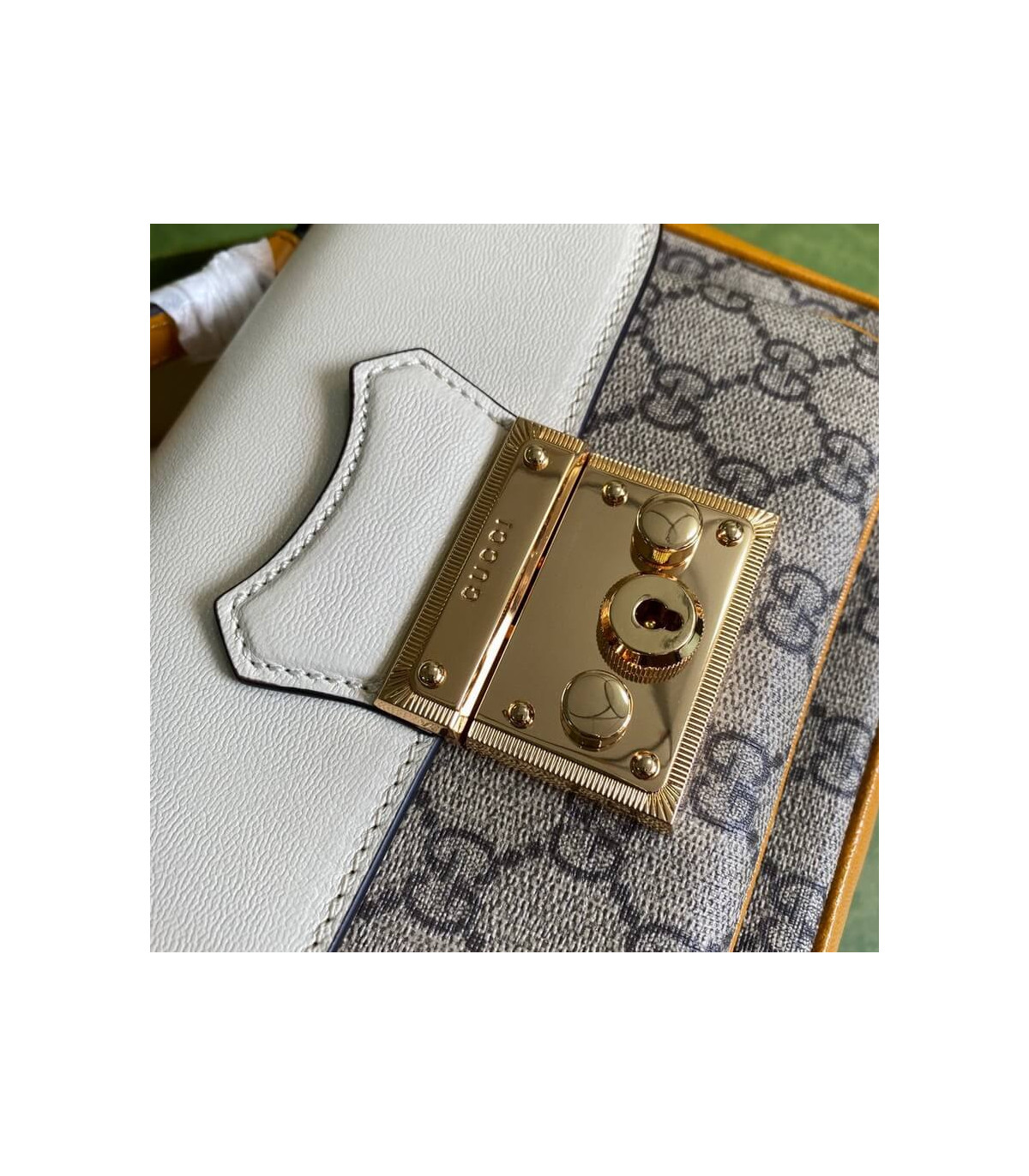 Gucci Padlock Mini Bag White