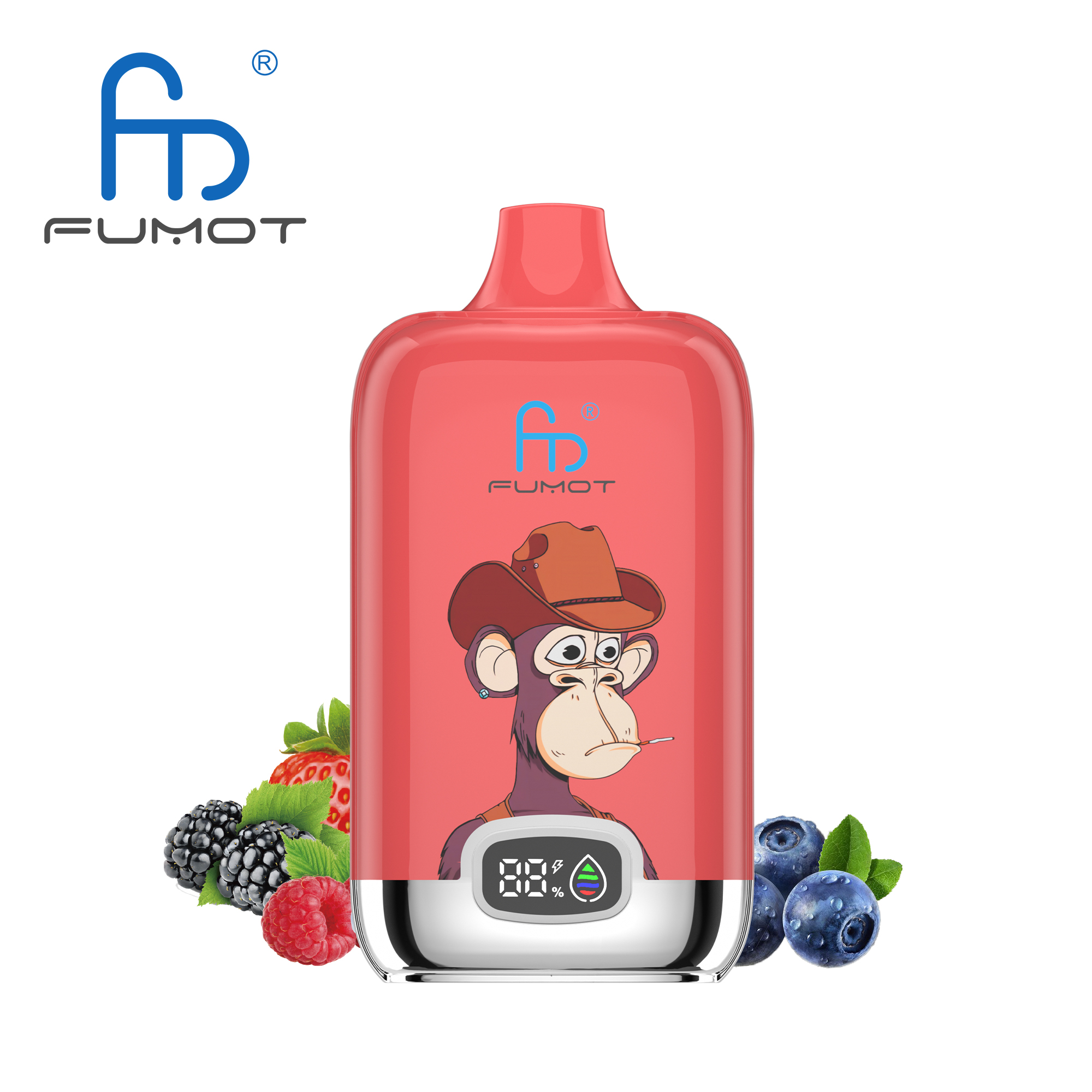 Fumot Digital Box 12000 Puffs Disposable Vape