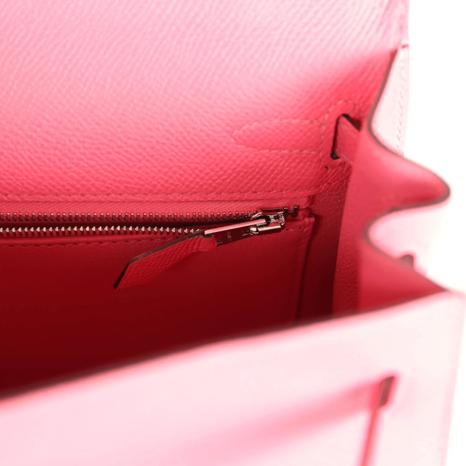Hermes Kelly 25 Bag In Rose Azalee Epsom Leather For Women 25cm/10in