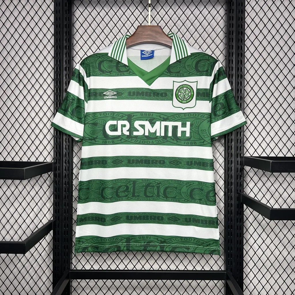 Retro 1995-97 Celtic FC Home football jersey retro
