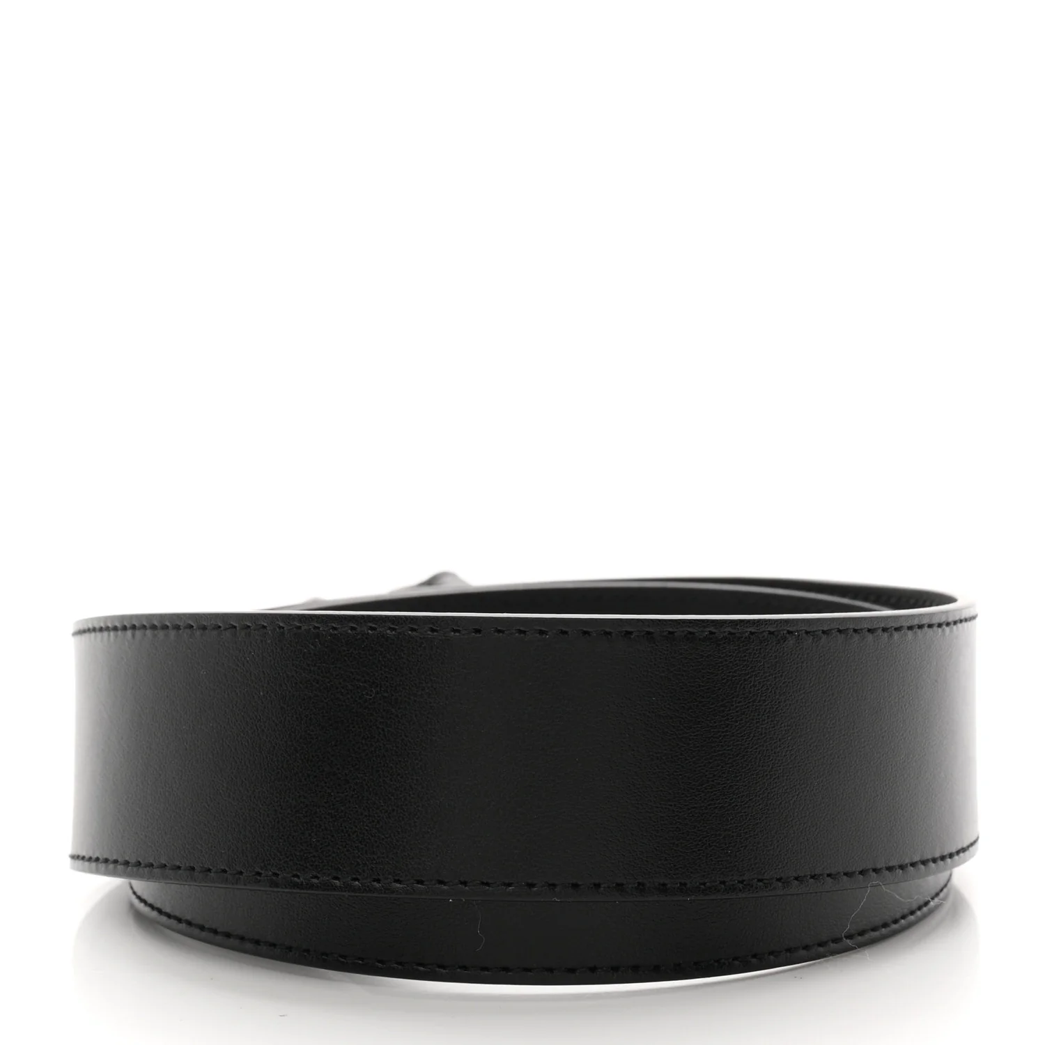 Plutone Calfskin Double G 40mm Belt 85 34 Black