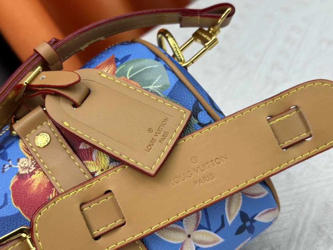 Louis Vuitton Keepall Bandouliere 25 Bright Blue 25Cm M24999